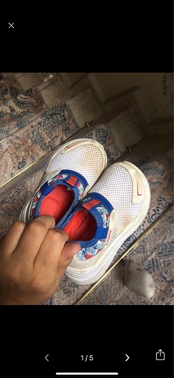 Fileli erkek çocuk spor ayakkabı