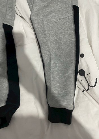 Gri Siyah Rahat Eşofman Altı - Görsel 6