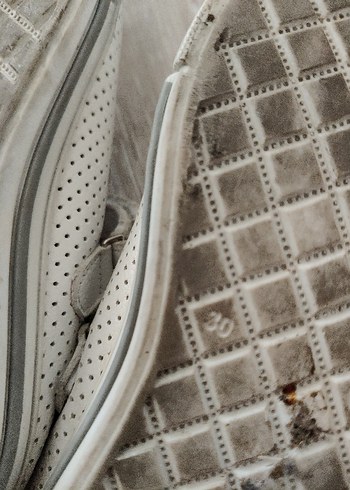 Kız Çocuk Beyaz Cırtcırtlı Babet - Görsel 5