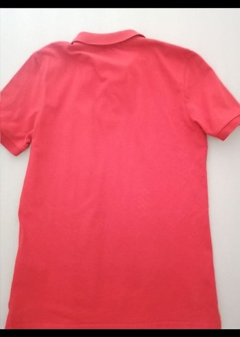 Kırmızı Erkek Kısa Kollu Polo Tişört - Görsel 2