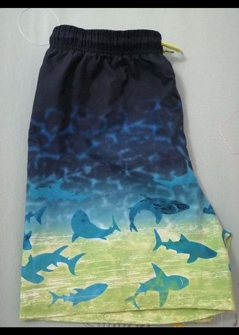 Erkek Çocuk Mavi Bağcıklı mayo - Görsel 3