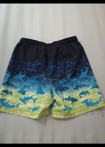 Erkek Çocuk Mavi Bağcıklı mayo - Görsel 2