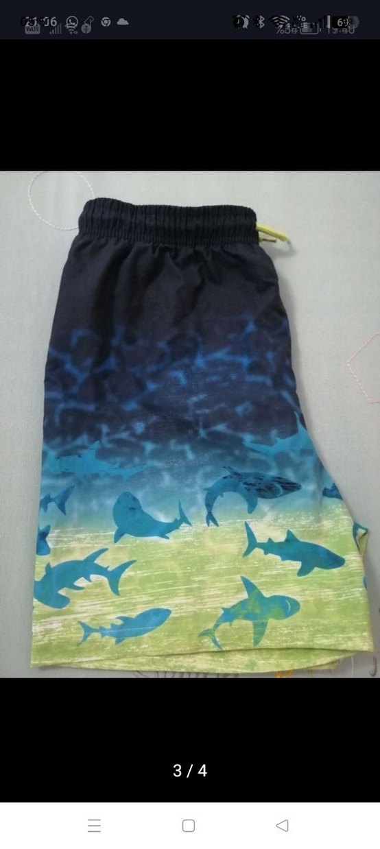 Erkek Çocuk Mavi Bağcıklı mayo - Görsel 3