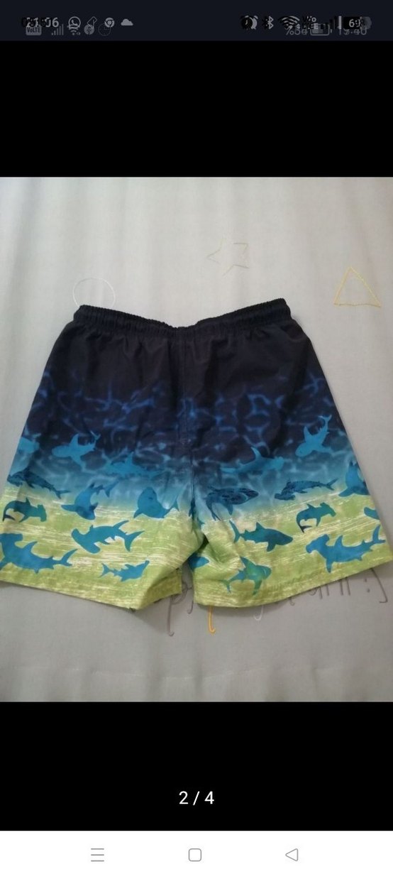 Erkek Çocuk Mavi Bağcıklı mayo - Görsel 2