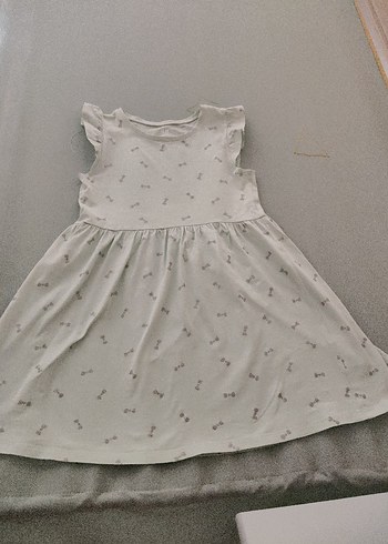 H&M kız Çocuk Kolsuz Pamuklu Elbise