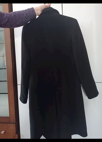 Kadın Siyah Kaban - Görsel 3