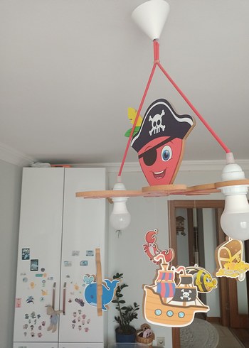Çocuk Odası Deniz Temalı Tavan Lambası - Görsel 2