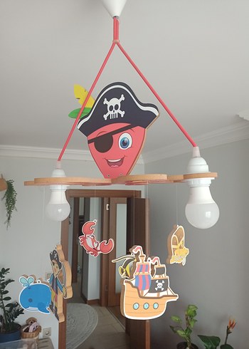 Çocuk Odası Deniz Temalı Tavan Lambası - Görsel 3