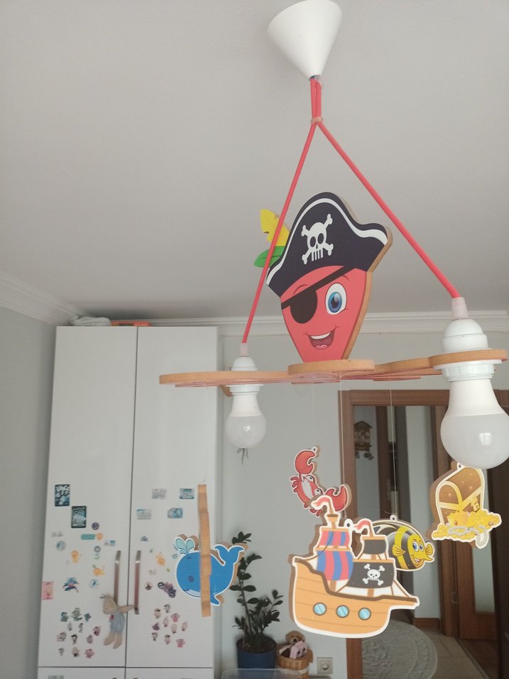 Çocuk Odası Deniz Temalı Tavan Lambası - Görsel 2