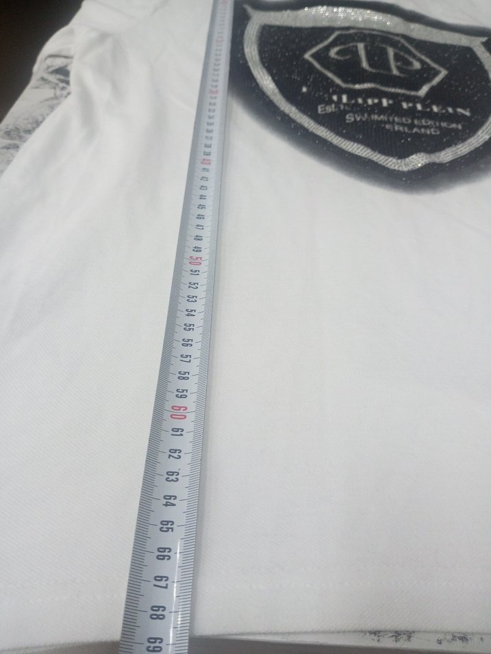 Beyaz Pamuklu Polo Tişört - Görsel 5