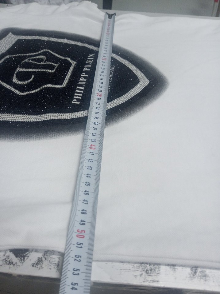 Beyaz Pamuklu Polo Tişört - Görsel 4