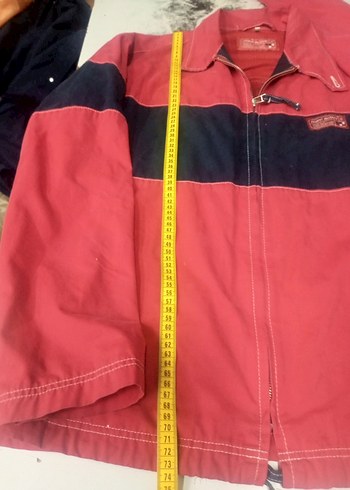 Mavi Active Erkek Kırmızı Siyah Fermuarlı Ceket - Görsel 2