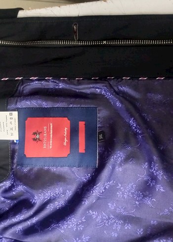 Düğmeli Siyah Erkek Midi Ceket - Görsel 5