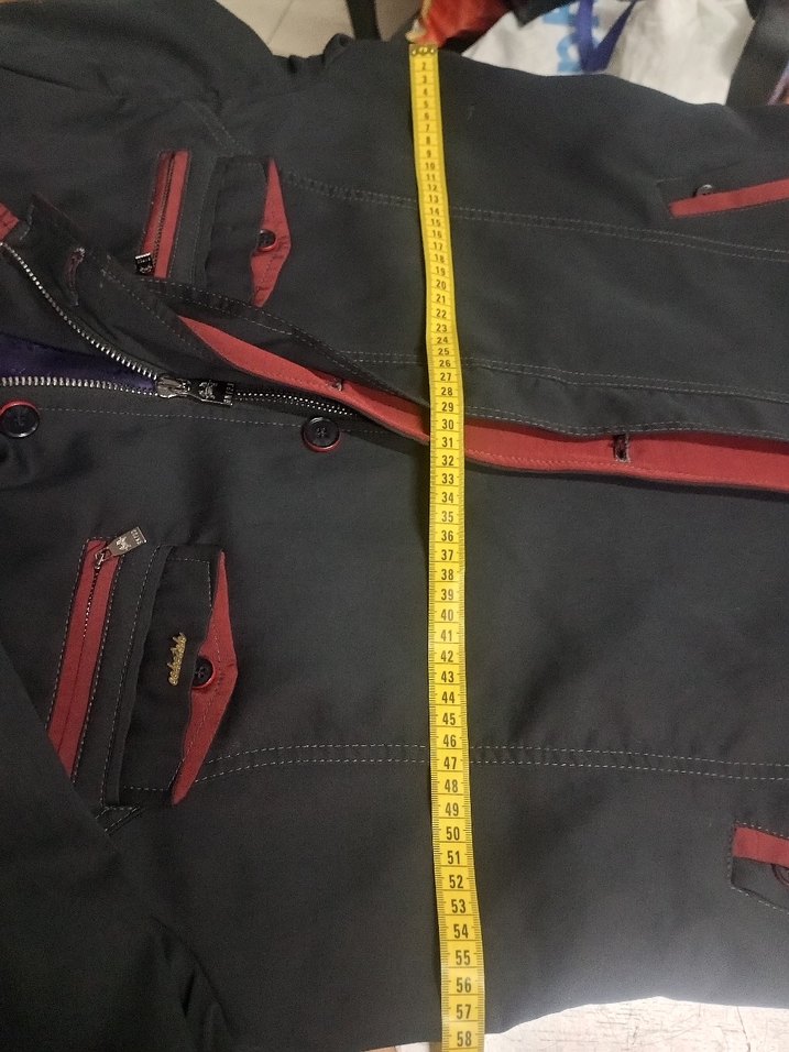 Düğmeli Siyah Erkek Midi Ceket - Görsel 2