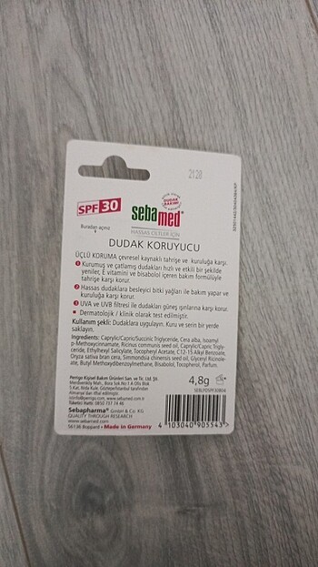 Sebamed Sebamed dudak koruyucusu