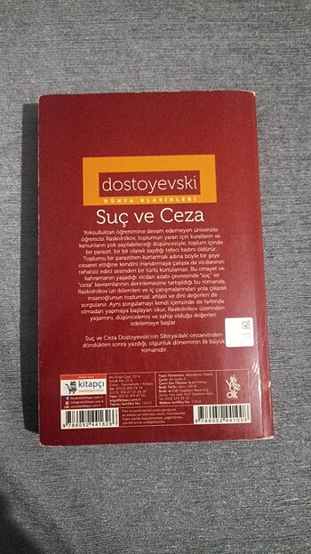 Suç ve Ceza Dostoyevski