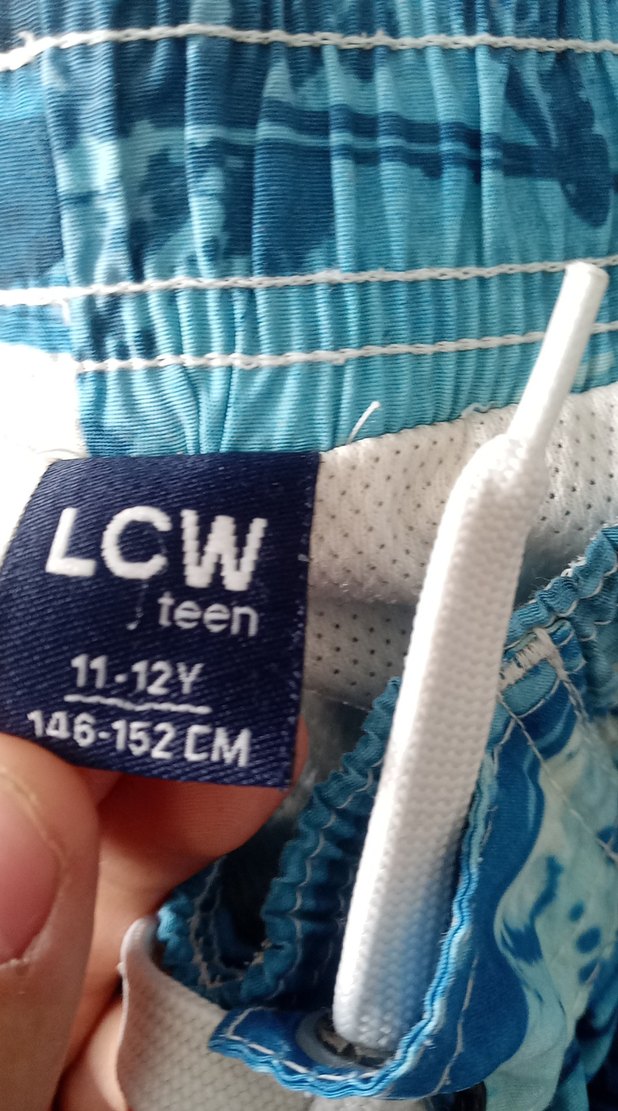 Mavi Erkek Çocuk Desenli mayo - Görsel 4