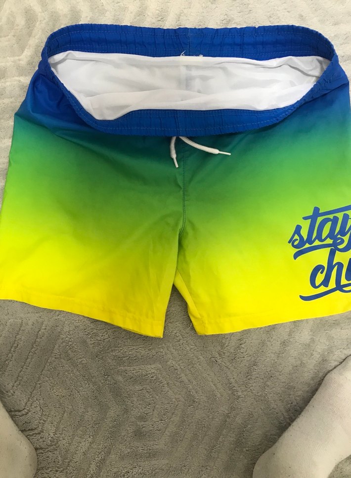 LC Waikiki Renkli Bağcıklı Erkek çocuk  Mayo - Görsel 3