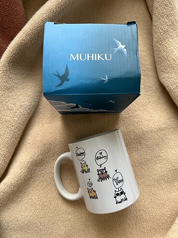 Beden Muhiku kedi konseptli kupa