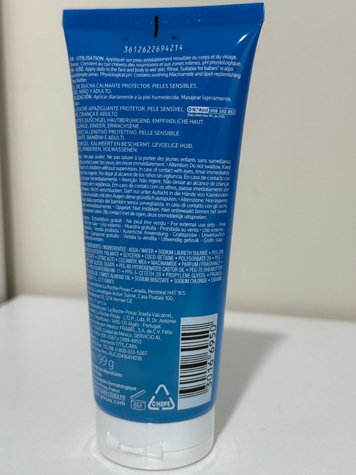 La Roche-Posay Lipikar Yatıştırıcı Koruyucu Duş Jeli - Görsel 3