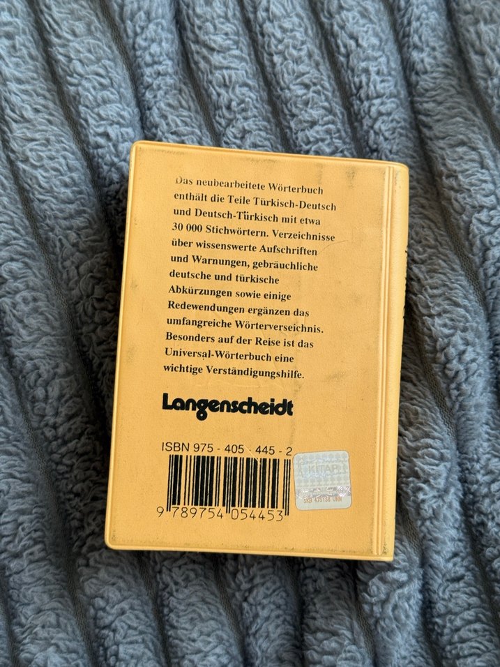 Langenscheidts Türkçe-Almanca Sözlük - Görsel 2