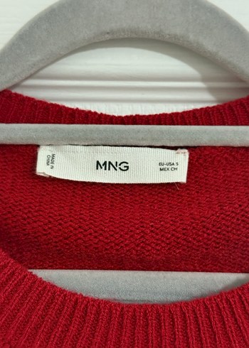 Kırmızı Kadın Kazak - Görsel 5