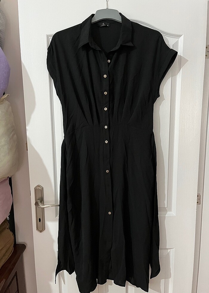 Gömlek Elbise - Görsel 3