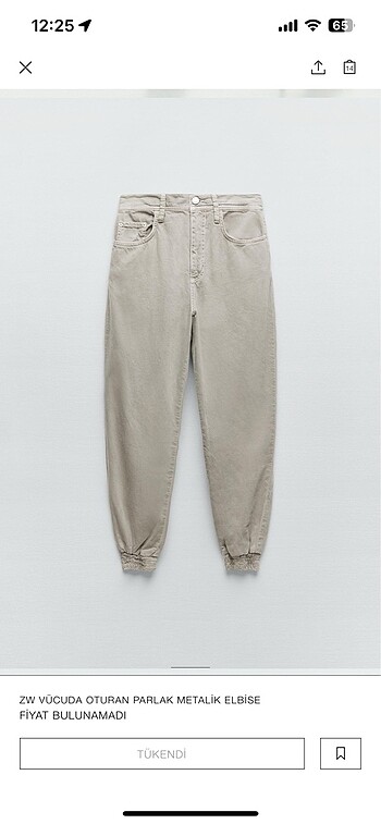 Zara Kargo Pantolon - Görsel 4