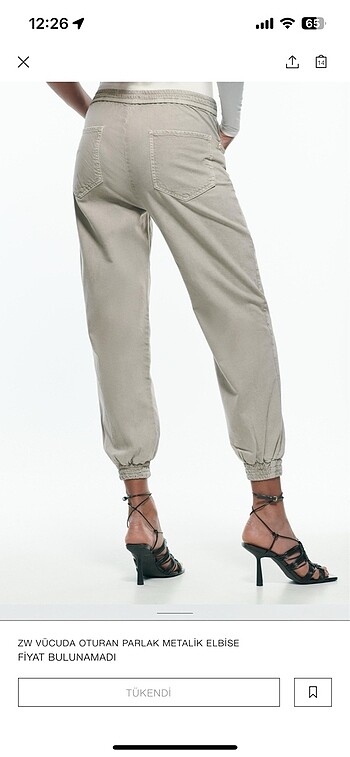 Zara Kargo Pantolon - Görsel 3