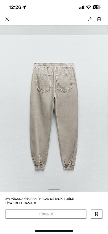 Zara Kargo Pantolon - Görsel 5