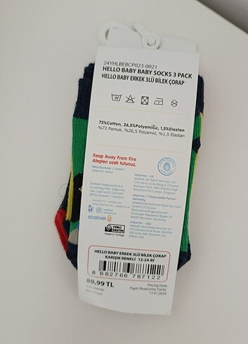 Bebek çorap - Görsel 2