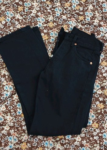 Levis Siyah Denim Jean