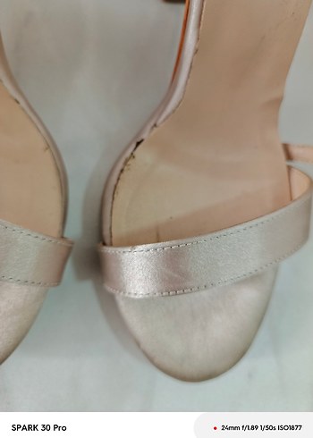 Diğer Diger Bej Stiletto Topuklu Kadın Ayakkabı