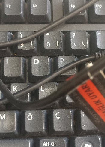 Kablolu Siyah Klavye - Görsel 3