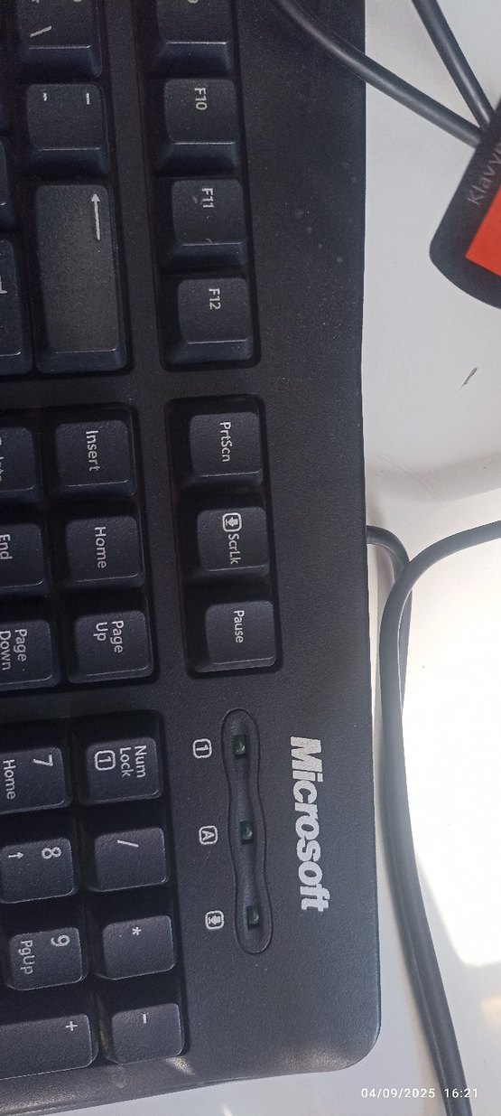 Kablolu Siyah Klavye - Görsel 2