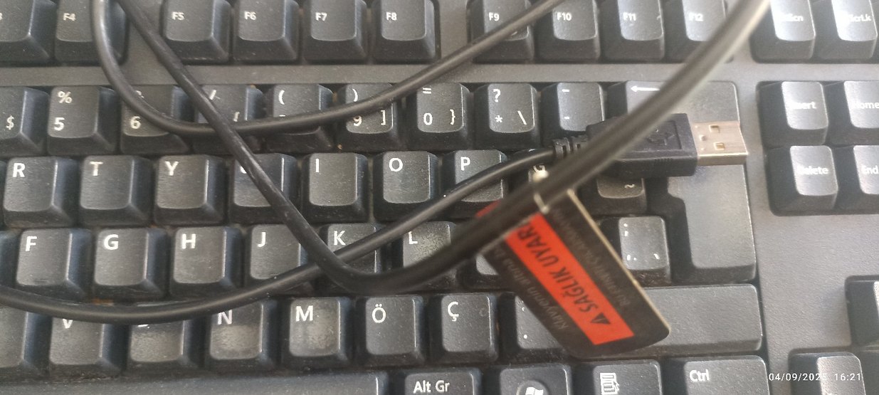 Kablolu Siyah Klavye - Görsel 3