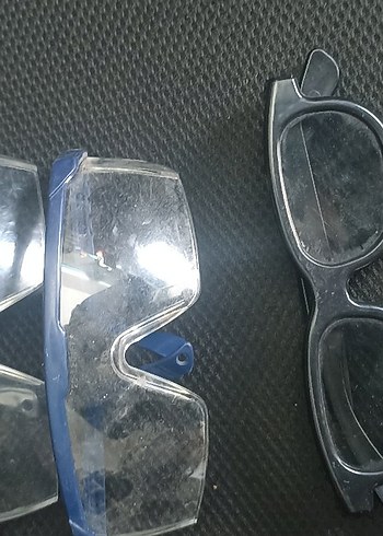 Şeffaf Mavi koruyucu Gözlüğü - Görsel 2