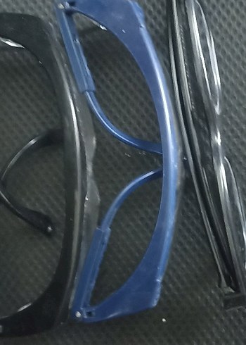 Şeffaf Mavi koruyucu Gözlüğü - Görsel 4