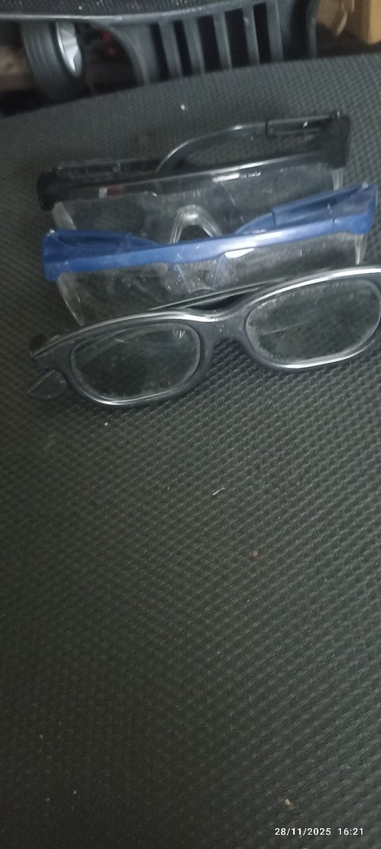 Şeffaf Mavi koruyucu Gözlüğü - Görsel 3