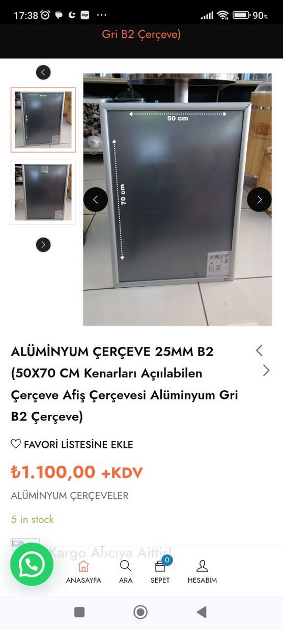 çerçeve metal - Görsel 4