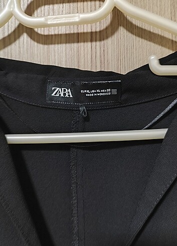 Zara Zara kadın midi siyah elbise 