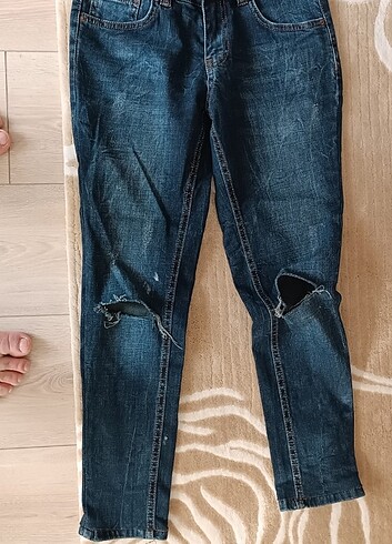 36 Beden lacivert Renk Kot pantolon 