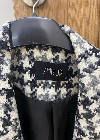 Kadın Gri Düğmeli Midi Blazer - Görsel 2