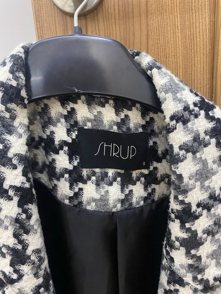 Kadın Gri Düğmeli Midi Blazer - Görsel 2