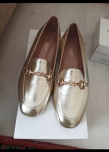 Nine West Gold kadın babet