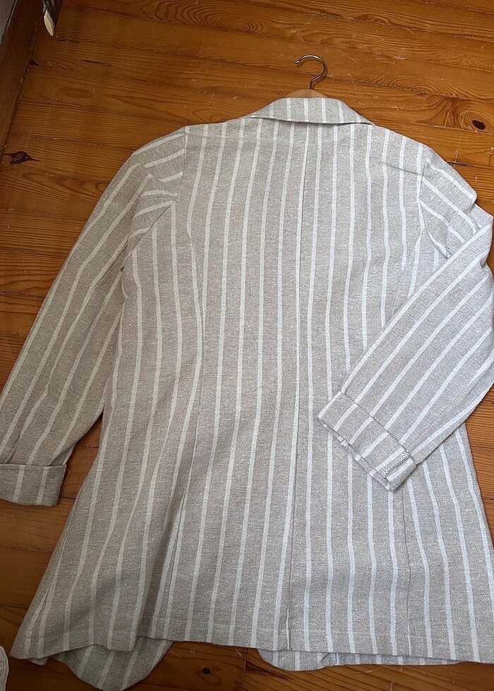 Keten ceket - Görsel 2