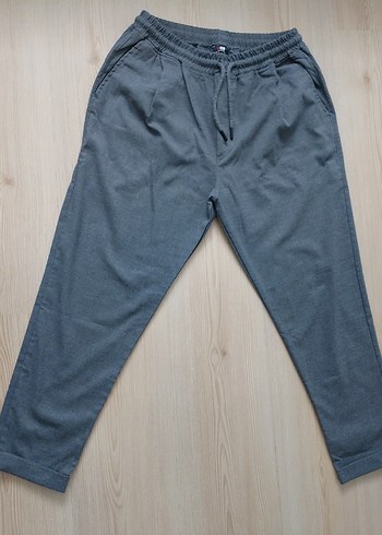 Gri Erkek Rahat Kesim  Pantolon - Görsel 5