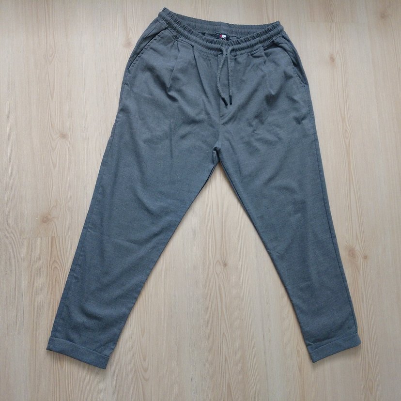 Gri Erkek Rahat Kesim  Pantolon - Görsel 5