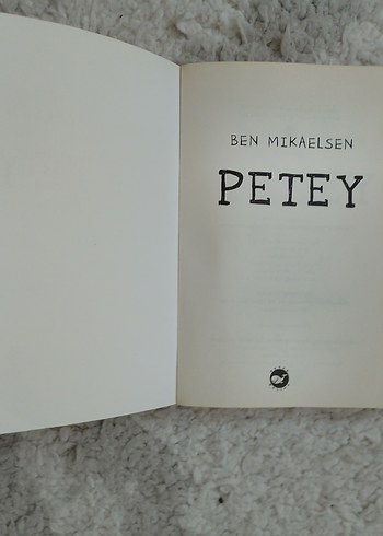Petey - Ben Mikaelsen Roman - Görsel 3
