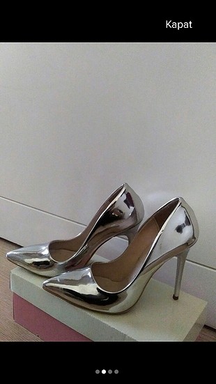 gümüş stiletto